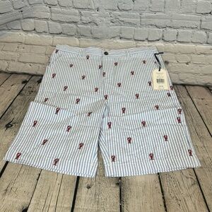 Classic Prep Lobster Pattern Boy’s Shorts